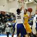 Ypsilanti junior Janeau Joubert shoots in the game against Pioneer on Monday, March 4. Daniel Brenner I AnnArbor.com